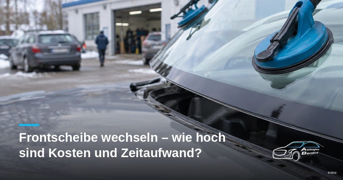 Frontscheibe wechseln – wie hoch sind Kosten und Zeitaufwand?